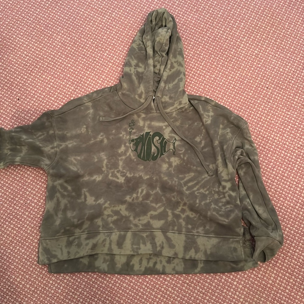 Alternative Green Tie-Dye Hoodie